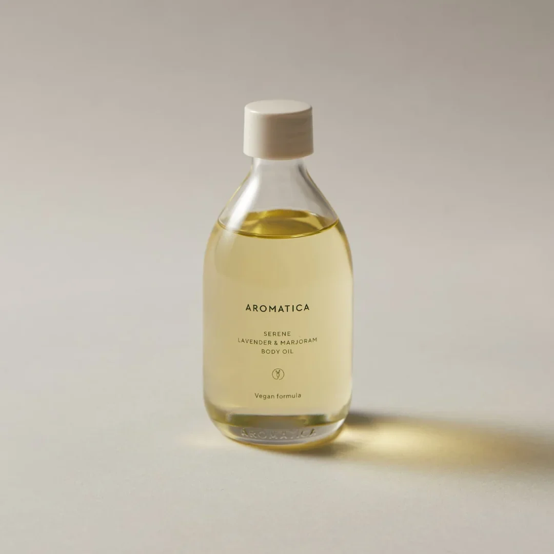 Serene Lavender & Marjoram Body Oil - Image 3